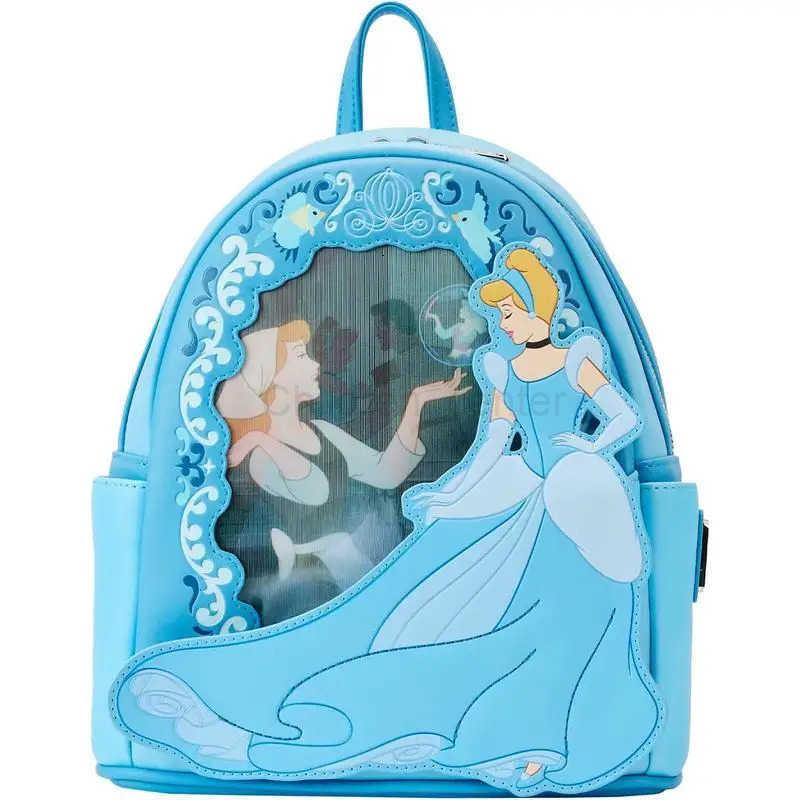 Disney Loungefly Cinderella Princess Backpack - Lens Effect Daypack GirlS Fashionable School Bag Collectible Gift H251125