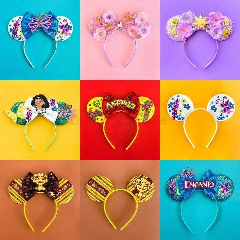 Disney Little Mermaid Hair Girl Floor Hair Accessories Female Disney Ariel Headband Children Sebastian Pearl Shell Ears Headwear X250425