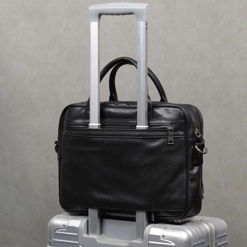 Designer Bag Business Official Handbag Briefcase Travel Shoulder New Laptop Messenger Retro 100% Genuine Leather Men Bags Tote Bag