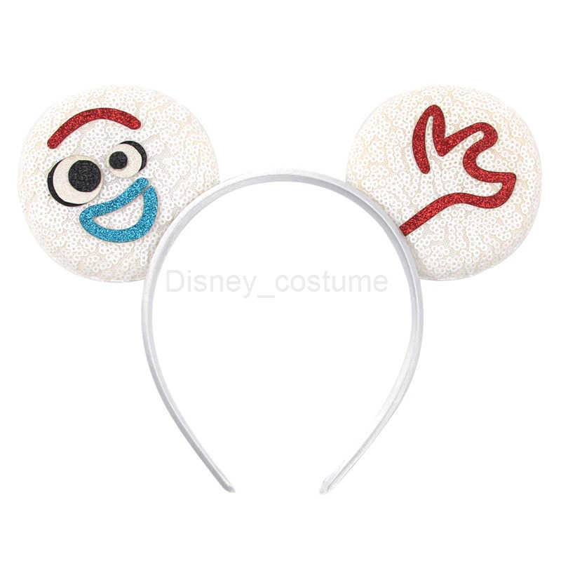 Disney 2024 Disney Festival Party Role Playing Mouse Ear Headband 3.3 Ear Flash Hair DIY Cartoon Hair Accessories for Boys and Girls X250425