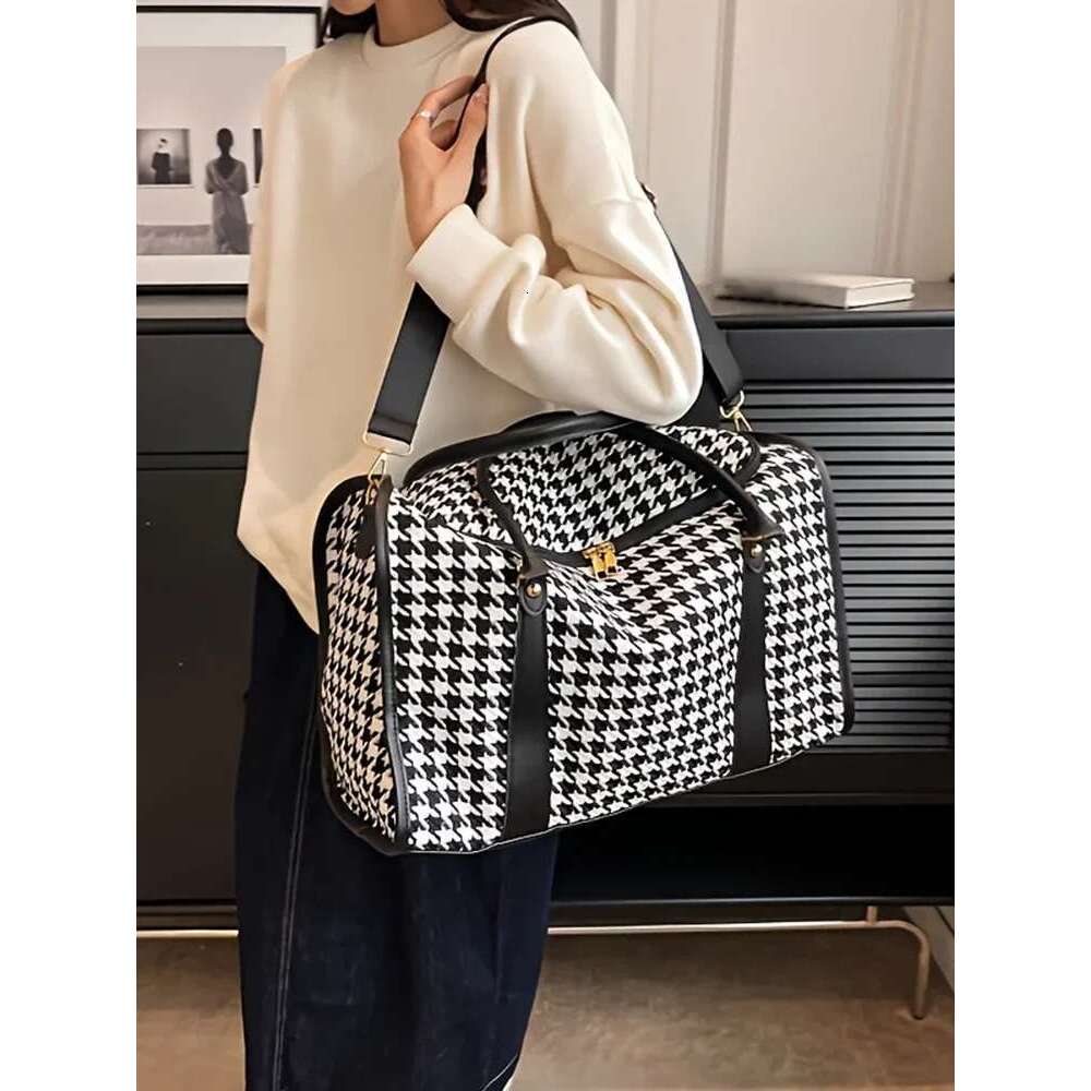 Designer Bag Portable Vintage Travel Duffle Large Capacity Womens Sports Fiess Storage Gym Handbag Weekender Overnight Bag
