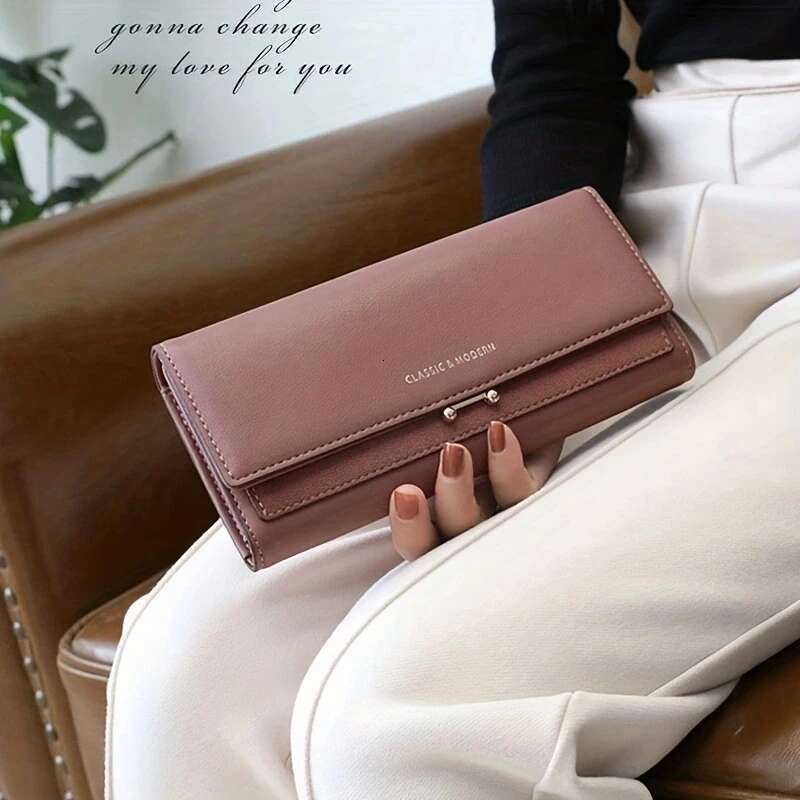 2023 Brand Women Wallet Long Purse Clutch Large Capacity Female Wallets Lady Phone Bag Card Holder Carteras Mujer