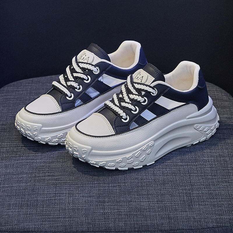 Korean Summer New Dad Women S Instagram Trendy Student Breathable Sports Shoes Thick Sole Elevated Casual Ddmysaturn