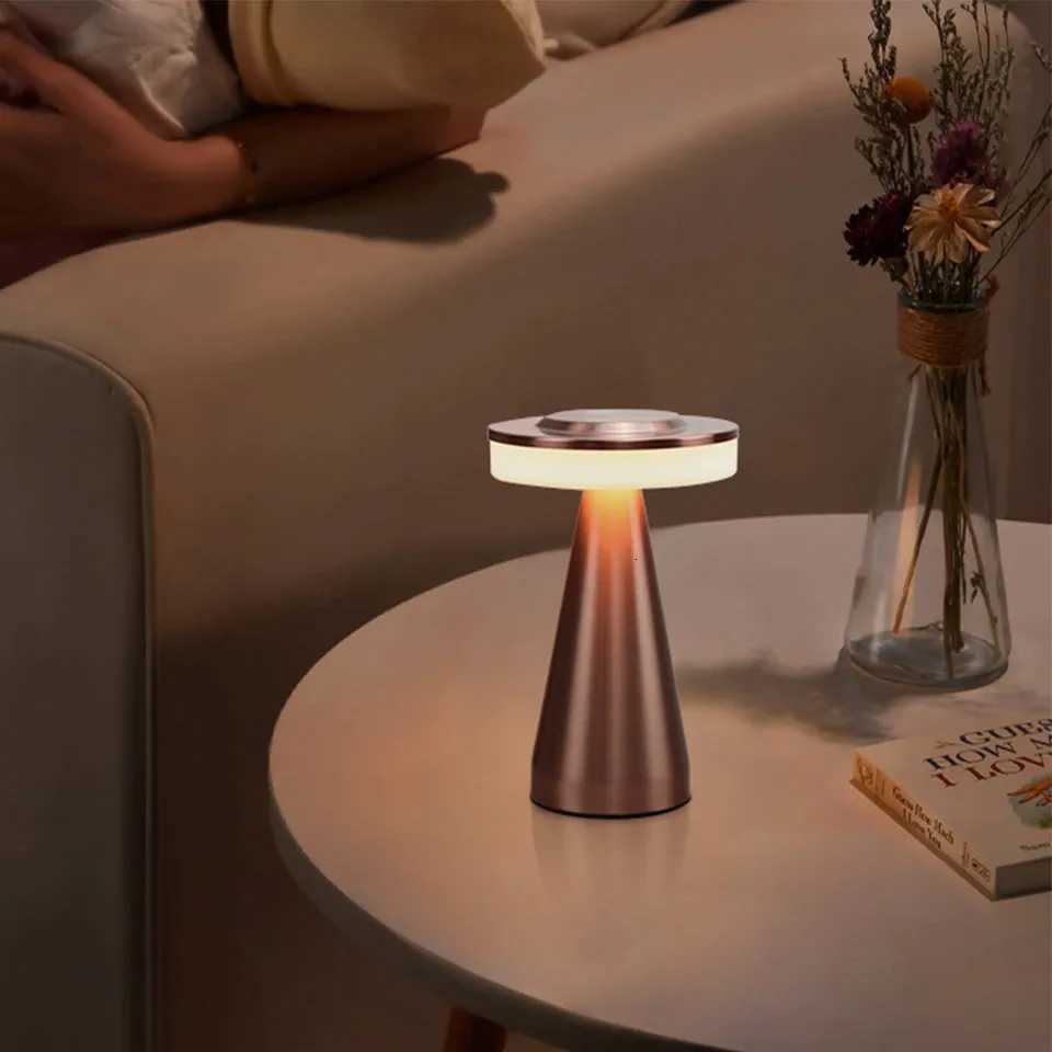 LED Table Lamps Wireless desk lamp Rechargeable Night Light Touch desk lamp Restaurant Bar Desktop Mood Lighting Bar DecorationM251125