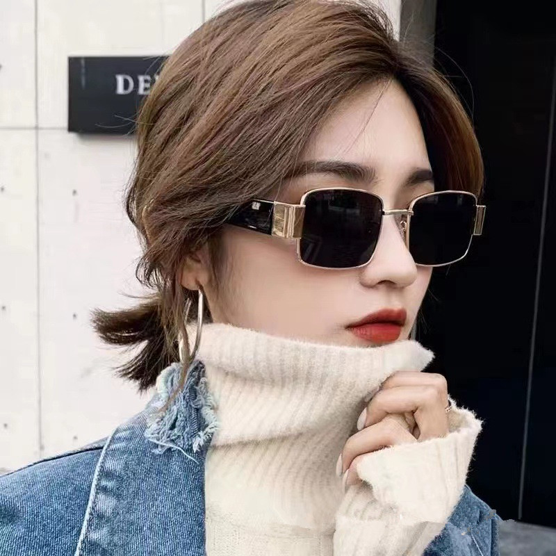 Designer Sunglasses For Men Women Sunglasses Polarized Sunglass Square Frame Sunglasses Luxury Goggle Pilot Alloy Frame UV400 Eyewear K990