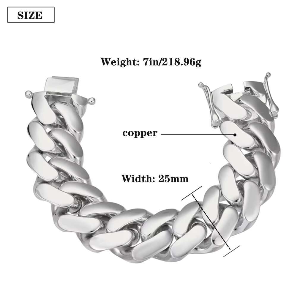 Mens Classic Copper Cuban Link Chain Necklace with 18K Gold Plated - Durable and Stylish Design for a Luxurious Look
