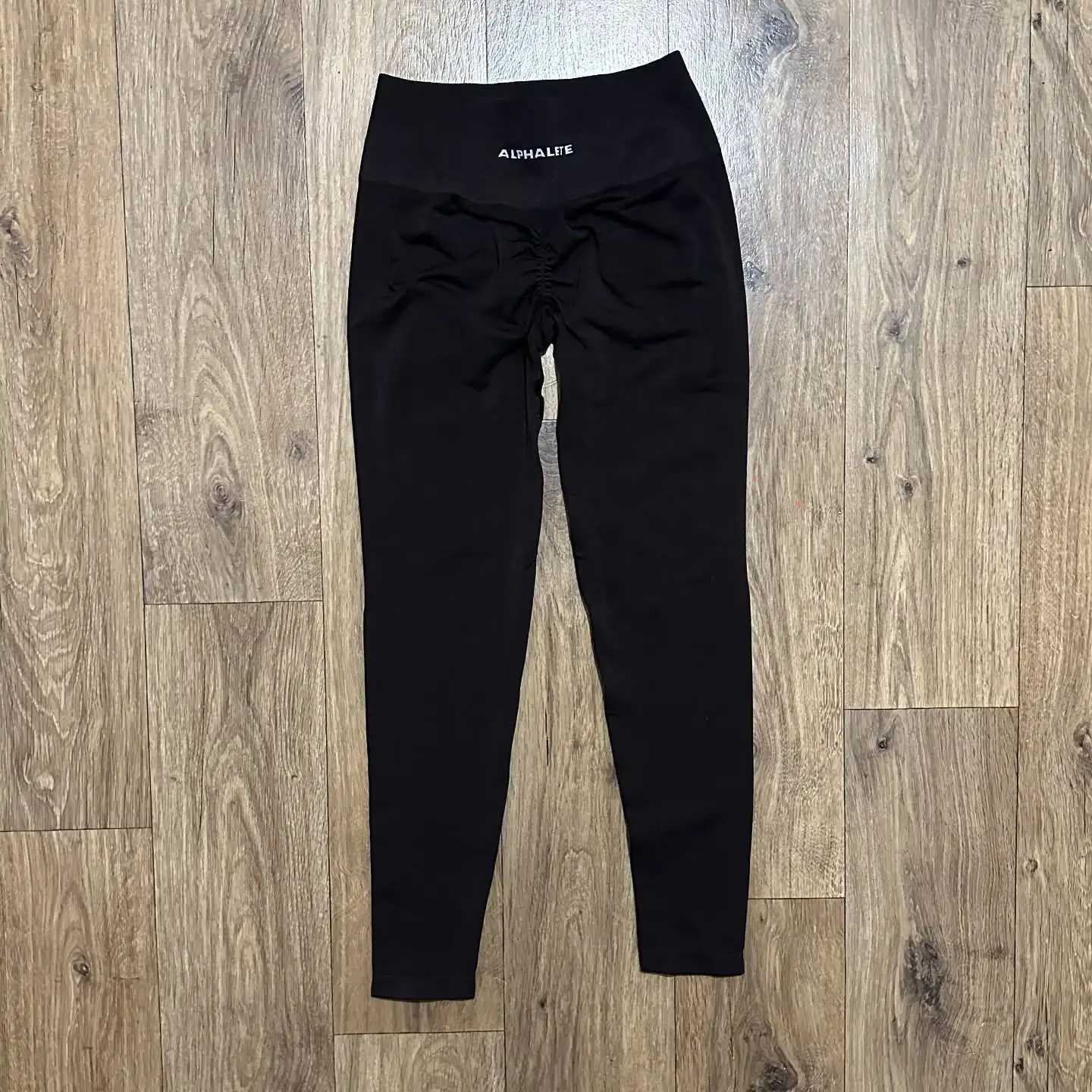 Gym Yoga Impact Seamless Alpha Long Legs High Waist Weight Loss Fitness Pants Exercise Hips Lift Yoga Seamless TightsC250425