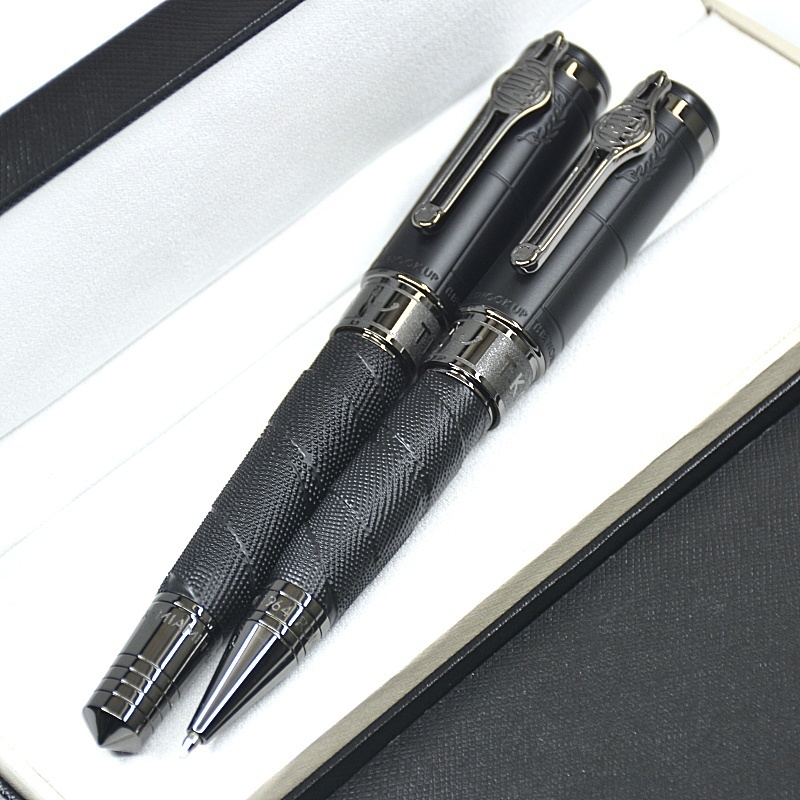 Great Characters Muhammad Al Special Edition Rollerball Pen Unique Reliefs Design Business Office Writing Ballpoint Pens AAA High Quality