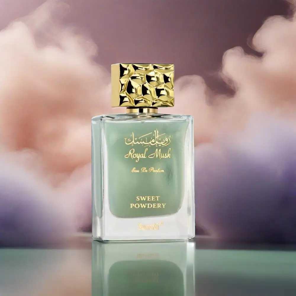 Surrati Royal Musk Sweet Powdery Eau de Parfum 100ML Unisex Fragrance with Soft Powder Finish Unisex perfume C251125