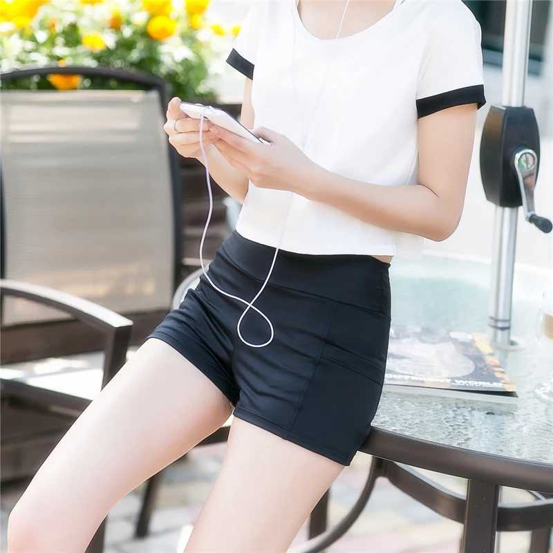 2022 New Womens Fitness Shorts Yoga Shorts Slow Running Exercise Bicycle Running ShortsC250425