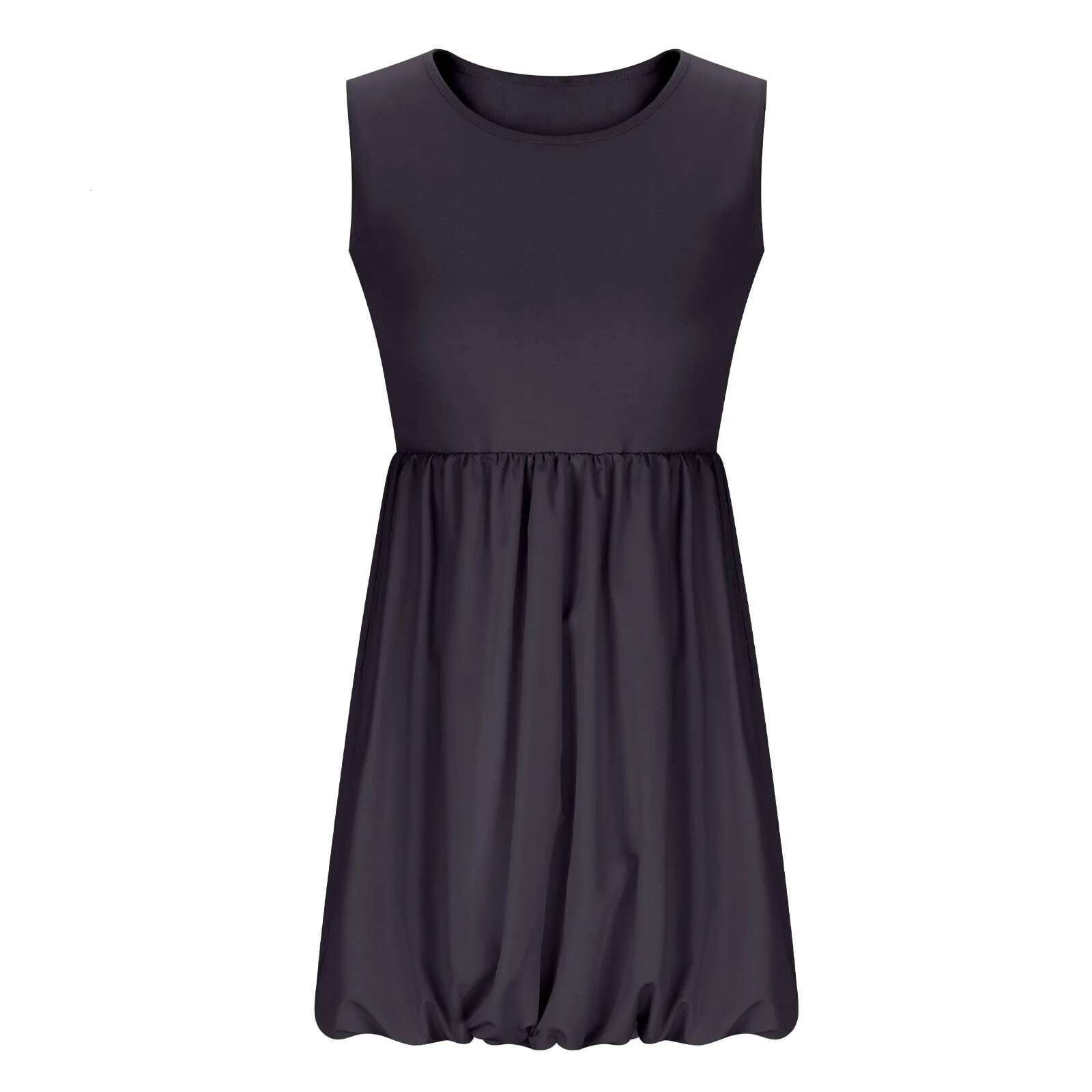 Dongdumaoyi Solid Color Casual Slim Short Dresses For Women Fashion Summer S A Line Mini Dress Elegant Vintage Female