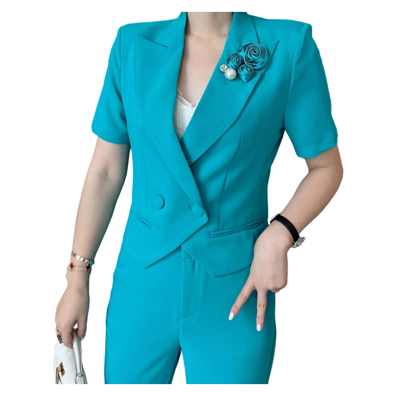 womens blazer womens casual suits business Vogue Paris 2025 Fashion Week Show Customized Fashion Tailored clothing M61
