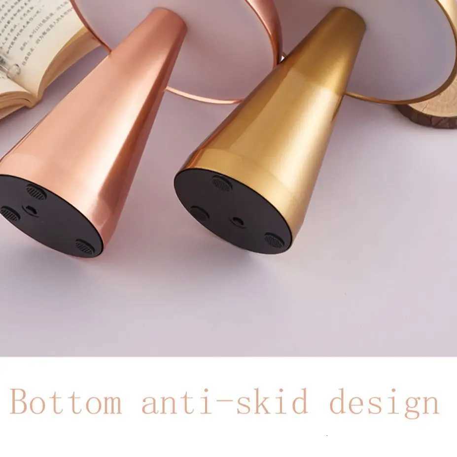LED Mushroom Bud Table Lamp Rechargeable Touch Three-tone Lighting For Cafe Bar Restaurant Living Room Bedroom Study DecorationM251125