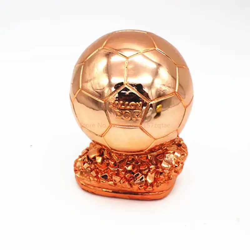 Football Tournament Trophy Player Golden Boot Ballon DOr Resin Trophy Model Mvp Award Fan Handicraft SouvenirW251125