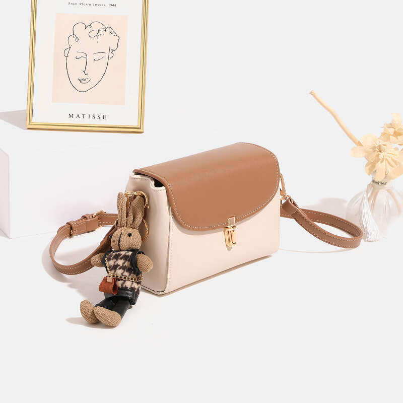 Hong Kong Light Luxury Premium For Women New Versatile Crossbody Fashion Single Shoulder Small Square Bag