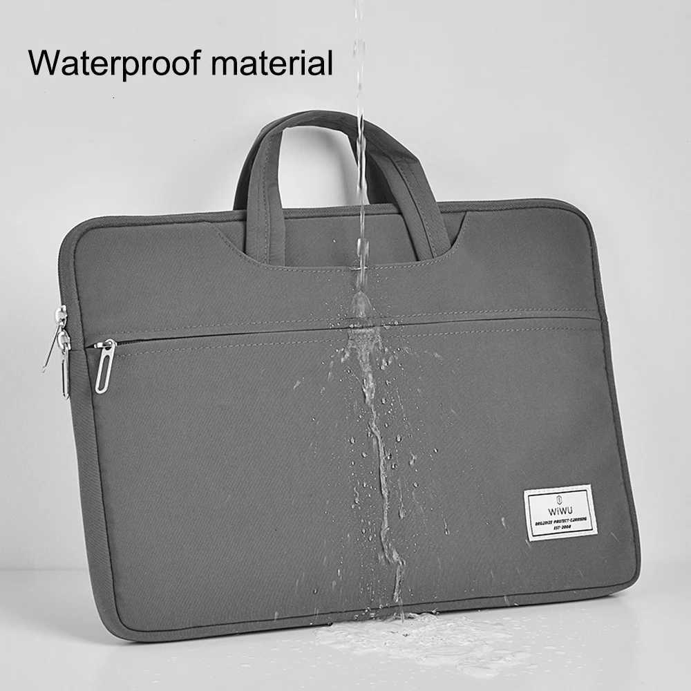 WiWU New Laptop Bag for MacBook Air 153 2023 Waterproof Notebook Bag 156 inch for Xiaomi Lenovo Huawei HP Dell 14 InchT251125
