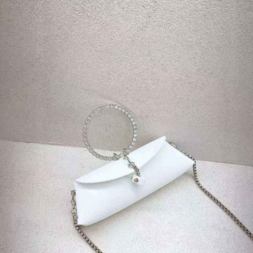 New Women's Korean Style Chain Shoulder Bag Fashionable Motorcycle Equipment Accessories