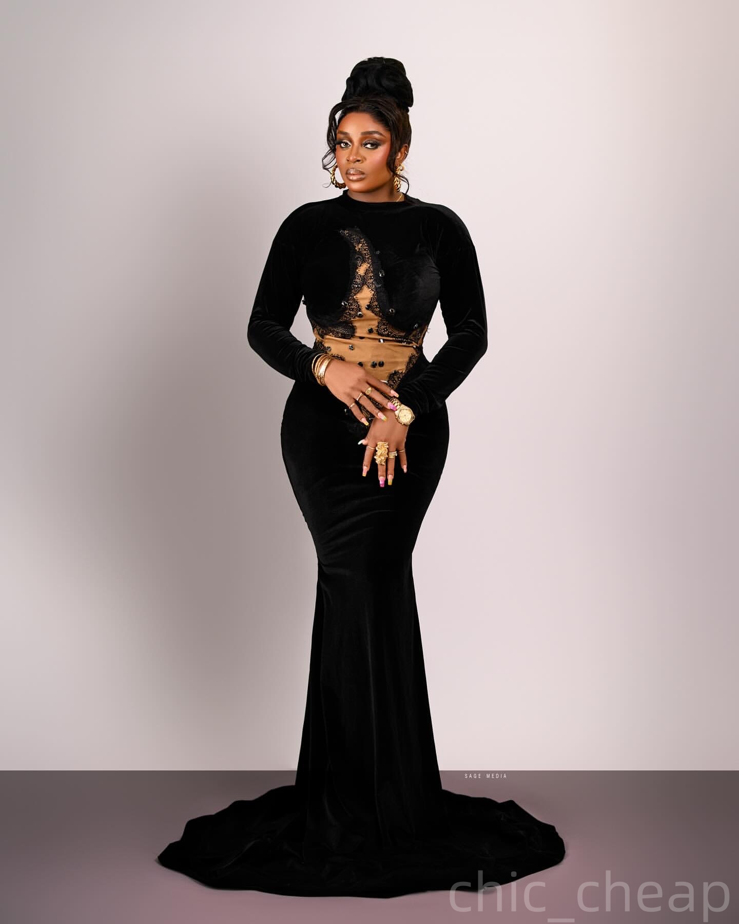 Black Mermaid Plus Size Prom Dresses 2025 Crystals Lace Satin Simple Evening Formal Party Second Birthday Engagement Gowns Dress For Special Occasions