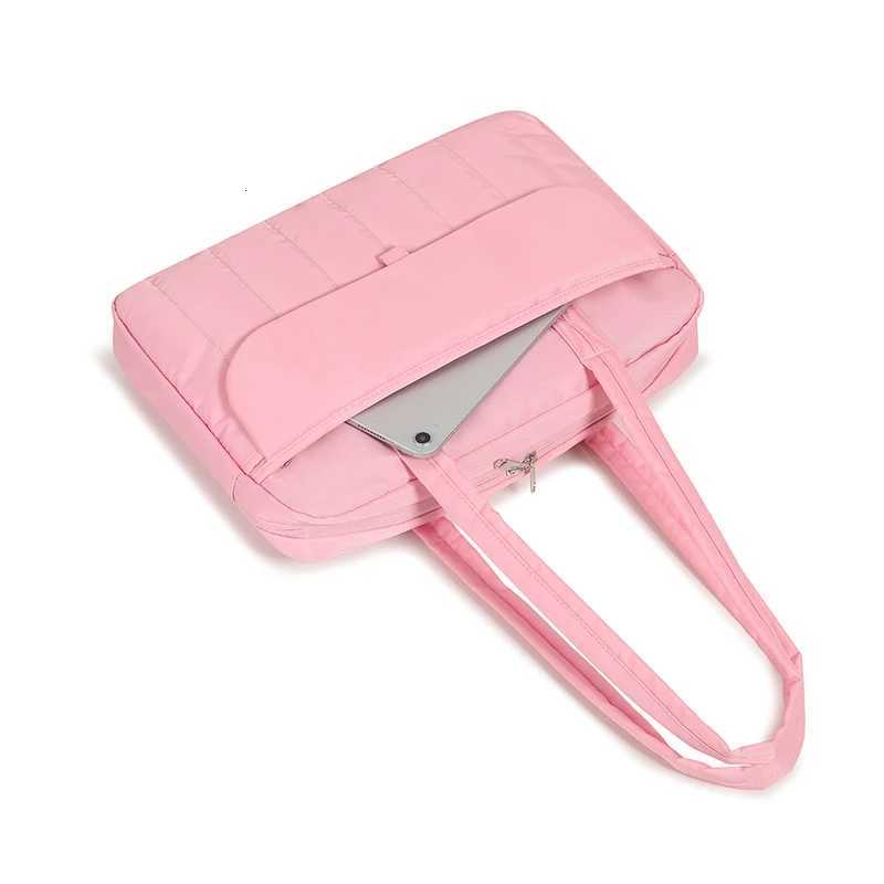 Minimalist Female Laptop Shoulder Bag 133 14 15 156 16 Inch Notebook Pouch Portable Large Capacity Commuting BagT251125