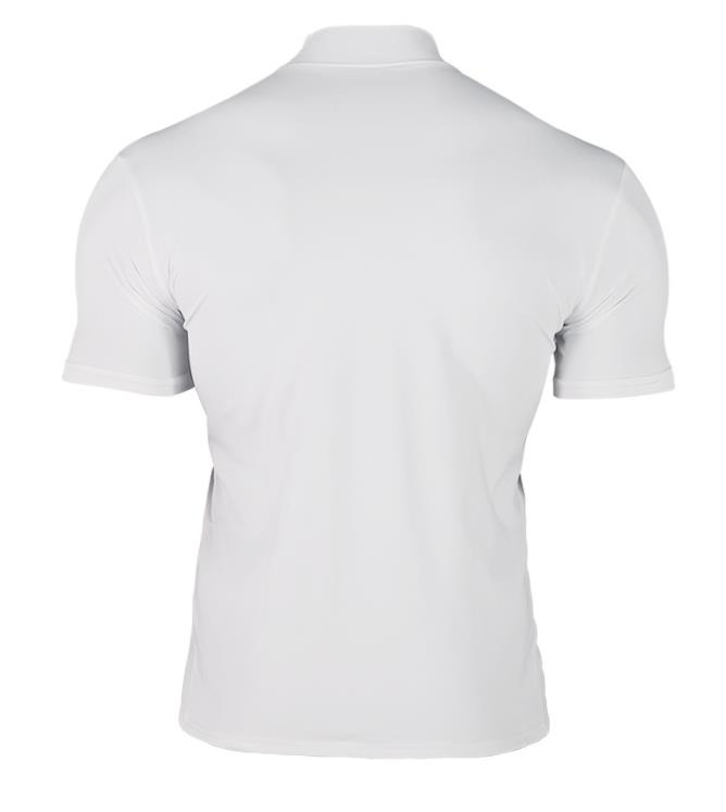 Solid color short-sleeved fashionable base shirt for men in summer 2025, tight high-neck T-shirt - view 4