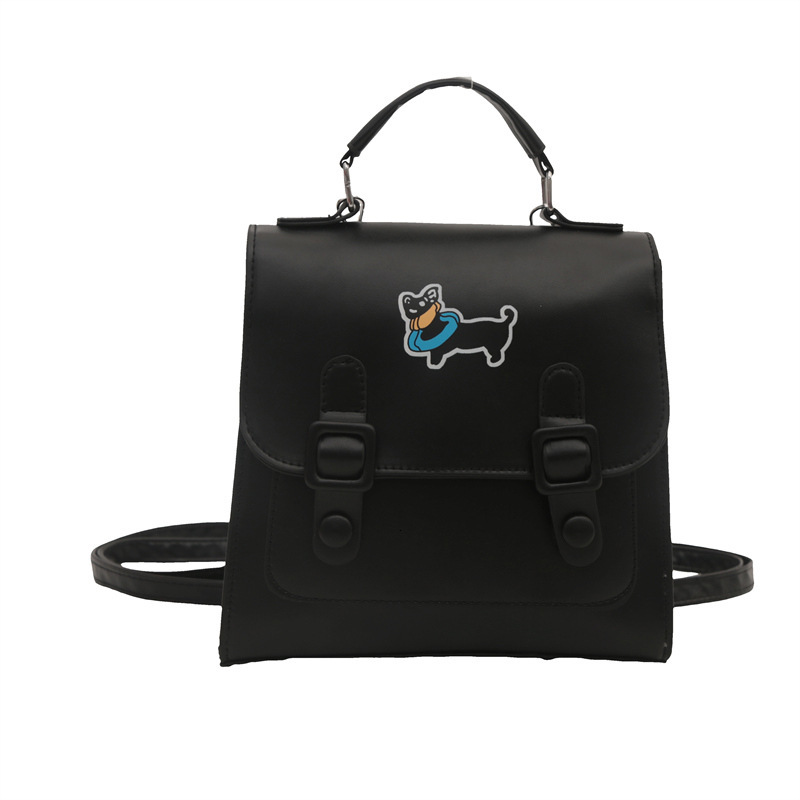 New Free Delivery Designer Shoes By 2025 Korean Version Student 2024 New Fashion Trend Backpack Cute Puppy Versatile Handbag