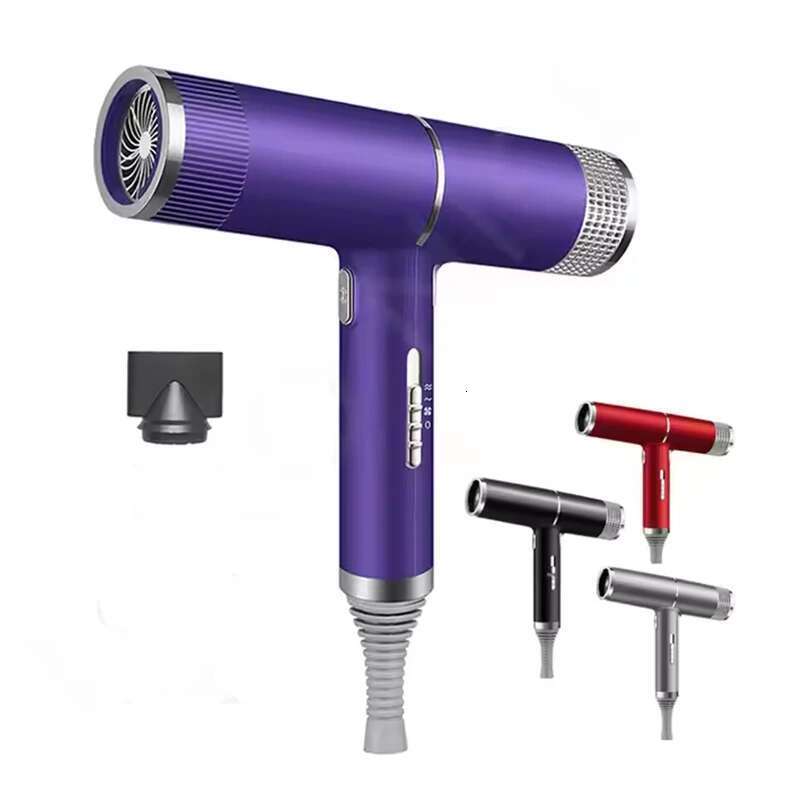 Professional Leafless Hairdryer Anion Temperature Control Blow Dryer Hot &Cold Wind Hair Styler