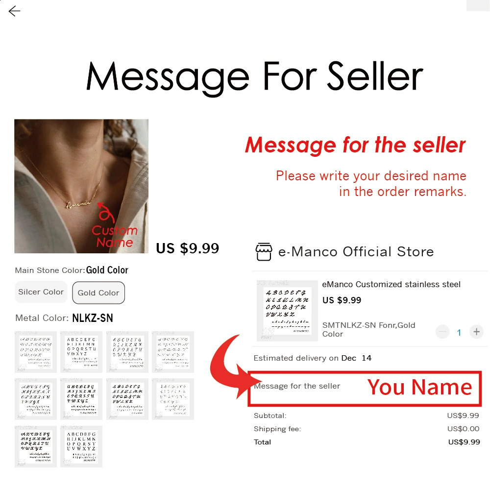 Customized Stainless Steel Initial Name Necklace Custom Personalized Letter Choker Necklace Pendant Nameplate Gift Drop 250425