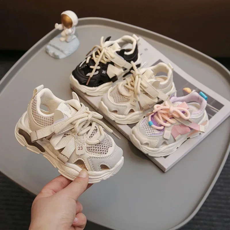 rens sports shoes summer sports sandals breathable mesh running sandals for boys and girls rens fashion soft soled shoes 250424