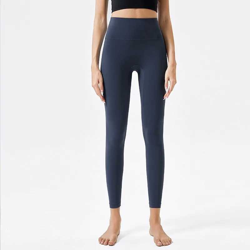 25 CSB Yoga Pants Womens High Waist Hip Lift Nude Sports Fitness Pants Sexy Outerwear Spring/SummerC250425