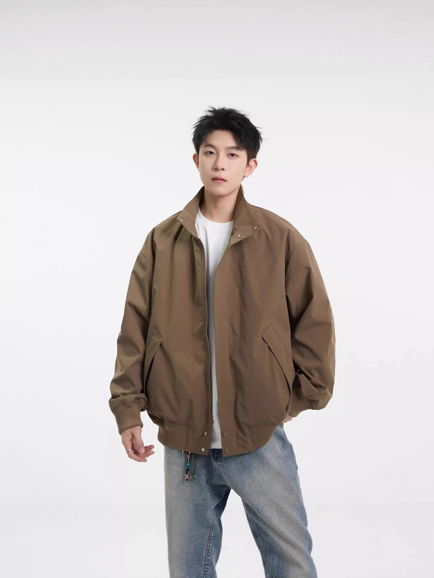 G848882 Sweatshirts for men spring 2025 new styles for inner wear loose heavyweight