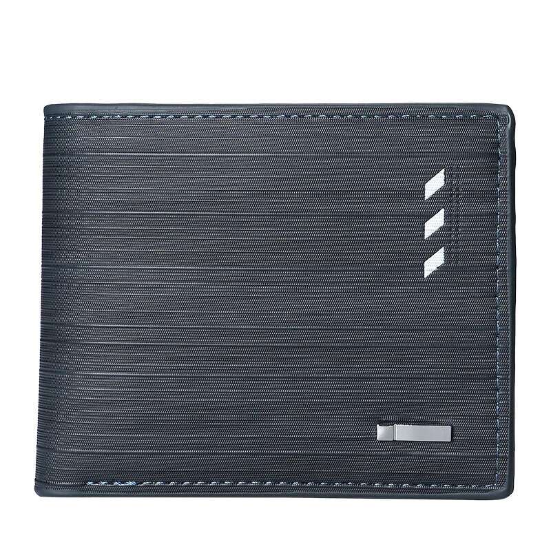 Cross-Border Supply Short European And American Youth Multi-Card Men's Horizontal Trend Wallet