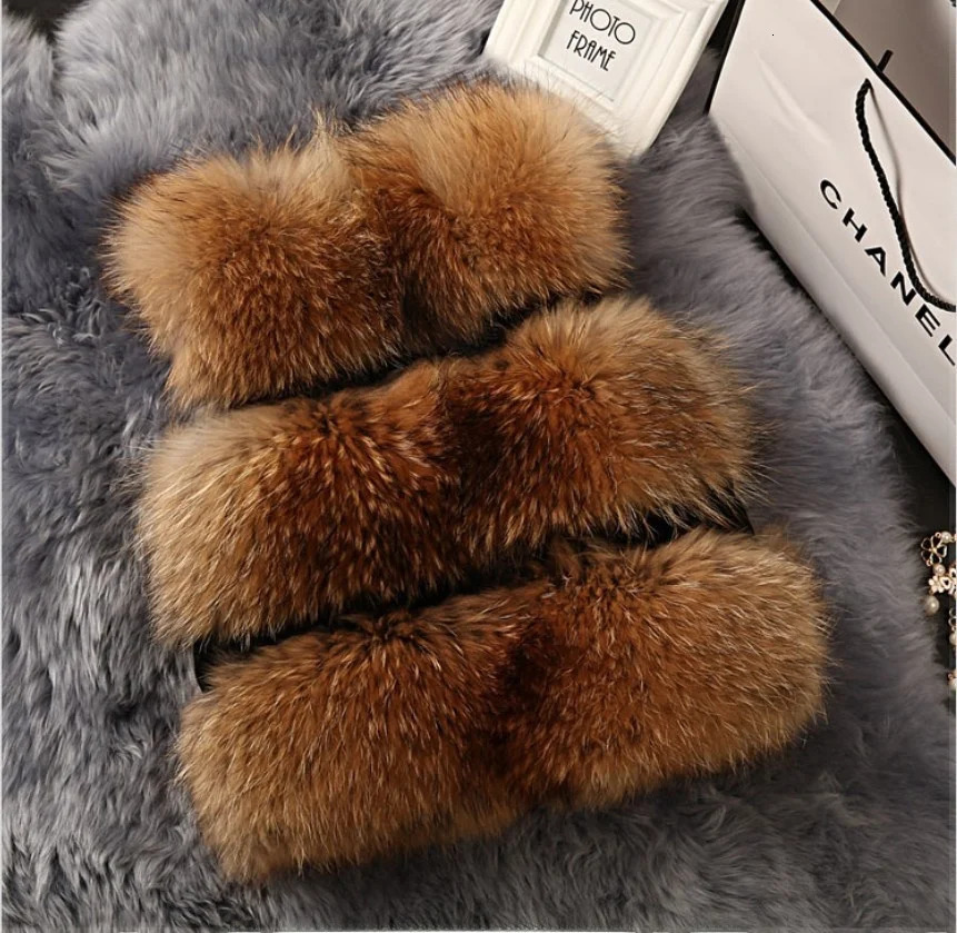 Warmth Womens Faux Fur Vest Autumn Winter Coat Punk Style Short Length Polyester Fiber Backless Splicing Mink 251125