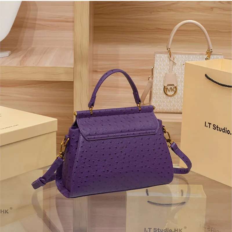Women's Handbag Large Capacity 2025 New Autumn And Winter High-End Feeling Light Designer Fashionable Shoulder Crossbody