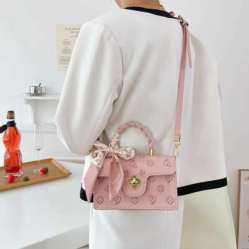 Free shipping 2025 designer Shoulder tote Bags For womans ladies flap lady camellia wer square handbag pink women crossbody bag
