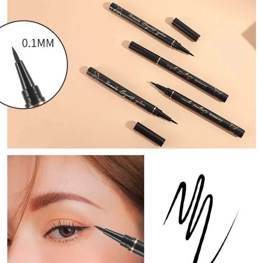 New Long Lasting Waterproof Black Eyeliner Smooth No Smudge Liquid Eyeliner Pen Cosmetic Quick Drying Matte Eye Liner WomenT251126