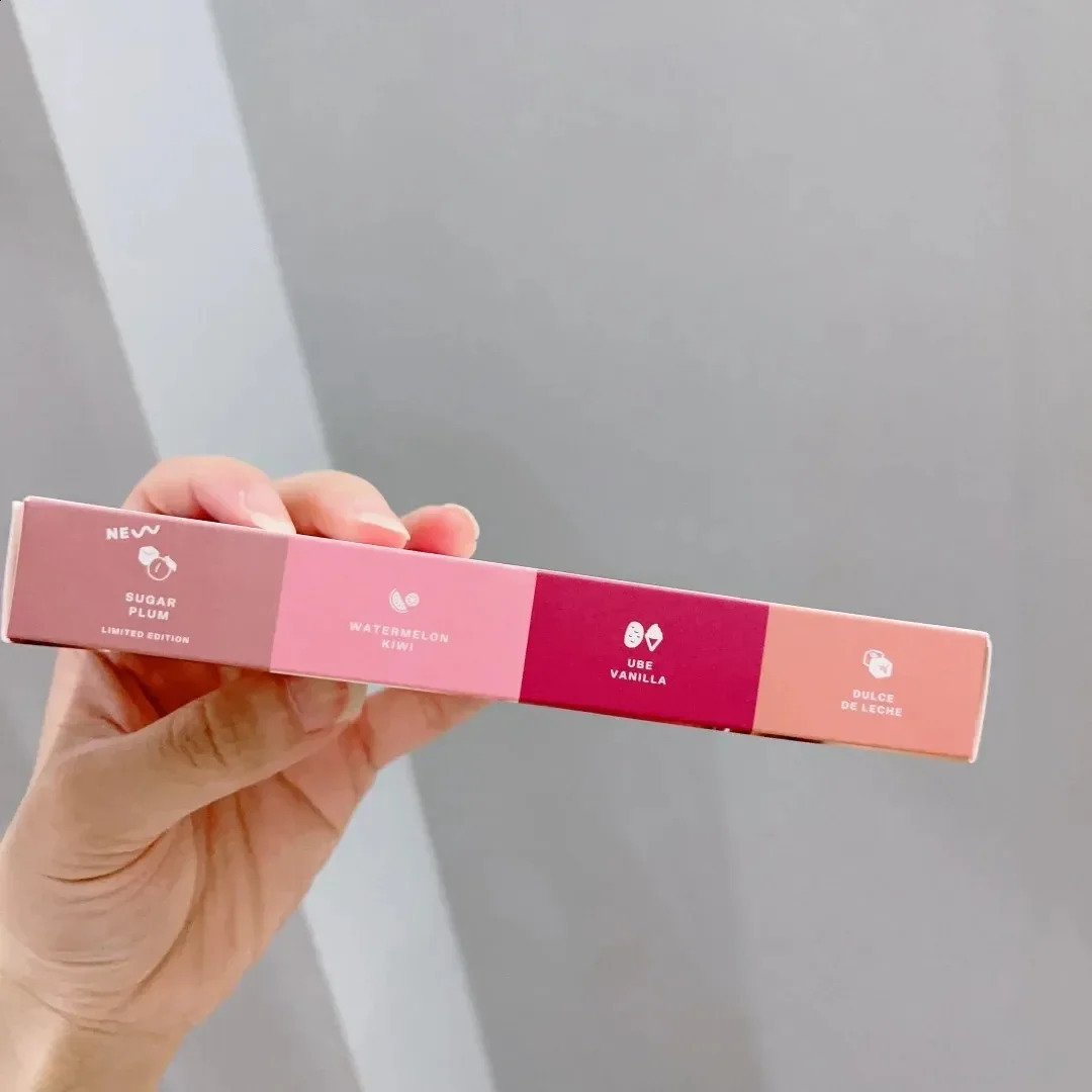 Makeup Lip gloss Tower 28 Beauty Lip Softies Lip Plumper 5g 4pcs Mini Set Liquid Lipstick Gift Box Kit Lips Cosmetics 250424