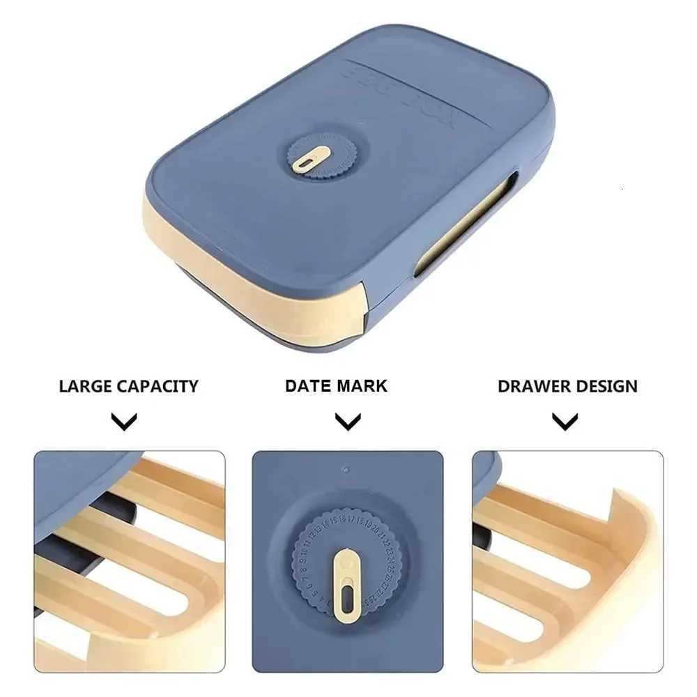 Stackable Automatic Rolling Egg Holder - Drawer Refrigerator Egg Storage Box Space-Saving Kitchen Organizer Container for Eggs Y251126