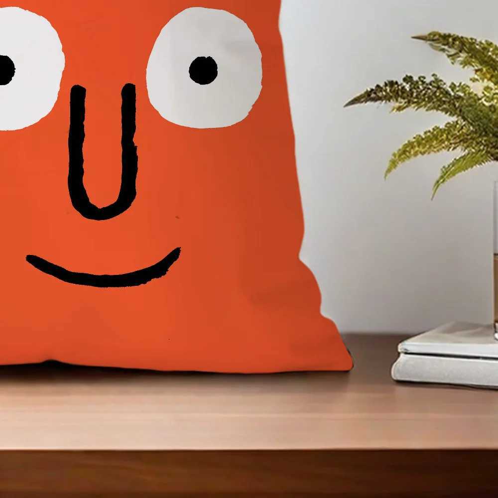 Art J-Jean J-Jullien Cute cushion cover Pillow Sofa Printing Decoration Room Home Office Coffee Shop Car Nordic SimplicityW251126