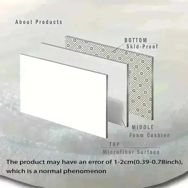 Gingerbread Man Floor Mat Living Room Bedroom Christmas Decoration Home Non Slip Carpet New Year Home DecorationM251126