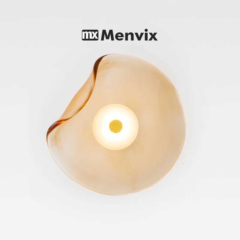 Vintage Wall Sconces With Remote Dimmable Led Wall Lights Glass Wall Lamp Fixture Indoor Bedroom Living Room Kitchen LED Bulbs M251126