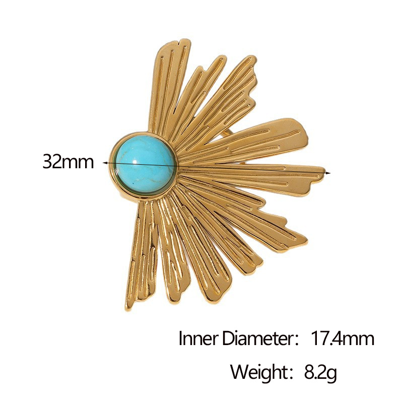 18k gold luxurious, fashionable and versatile open ring High quality gold designer diamond ring rings designer for women engagement men love ring ring - view 3