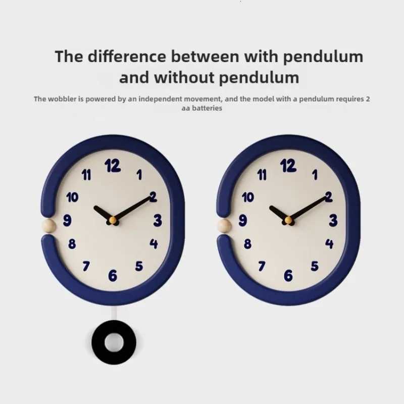 Cute Creative Wall Clock Vintage Geometric Simple Silent Wall Clock Living Room Dining Room Interesting Elegant Home Decor C251126