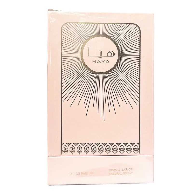 Arabes Perfume Man Woman High Quality HAYA Eau De Parfum Long Lasting Unisex Smell Pheromone Transmission Dateable Women C251126