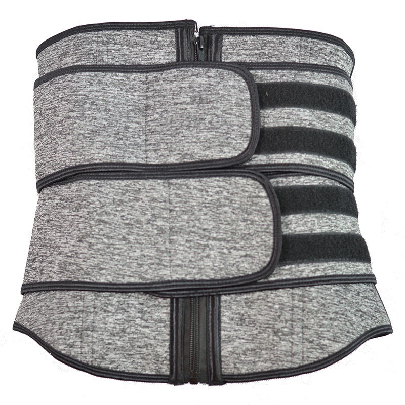 Neoprene Waist Trainer Fitness Sauna Sweat Belt Body Shaper Double Straps Tummy Control Shapewear Bustier Corset Cincher Body Sculpting & Slimming