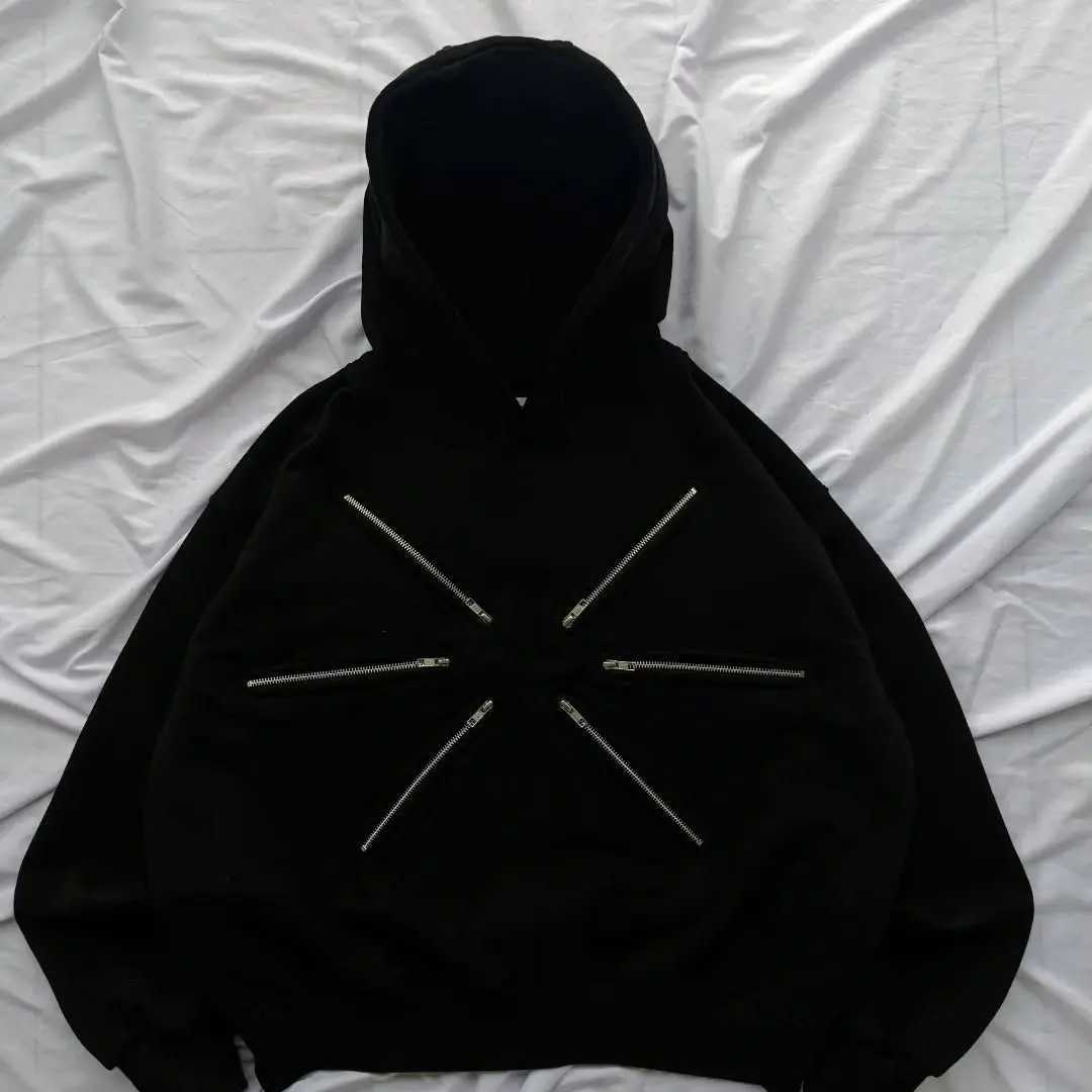 American Six Eye Kokushibo Graphic Oversized Hoodies Gothic Casual Hoodie Sweatshirts Streetwear Harajuku Y2k Men Women Clothing J251136