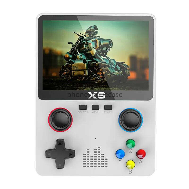 X6 Handheld Game Dual Joysstick PSP Large Screen Game Console GBA Arcade Emulator HD Games