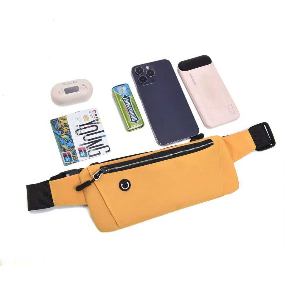 A ultra-thin running waist bag sports phone storage waist bag - perfect for outdoor running cycling jogging unisexT251126