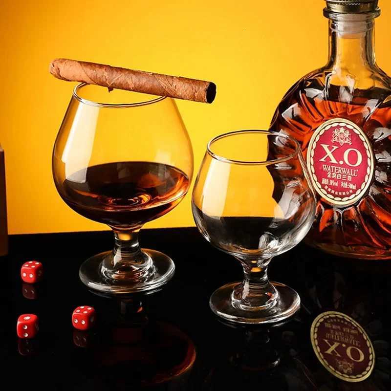 Crystal Glass KTV Bar Brandy Red Wine Glasses Short Leg Cognac Mug Whiskey Household Water Bottle Transparent Cup Waterbottle C251126