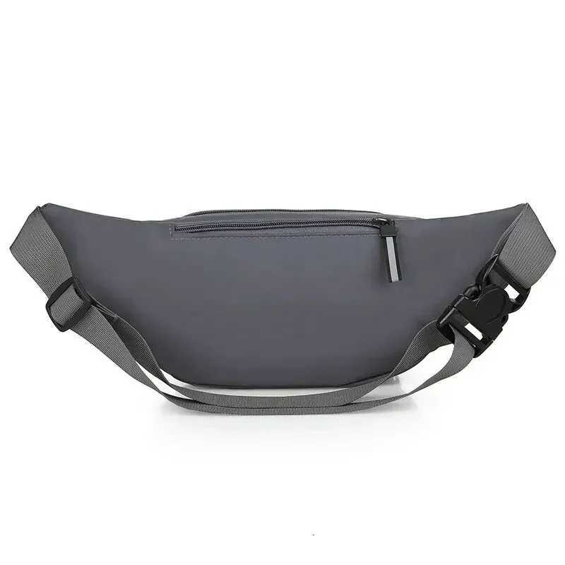 Men Canvas Fanny Waist Packs Unisex Fit Waistpack Mobile Sports Outdoor Running Anti Theft Ultra Thin Invisible Waist BagT251126