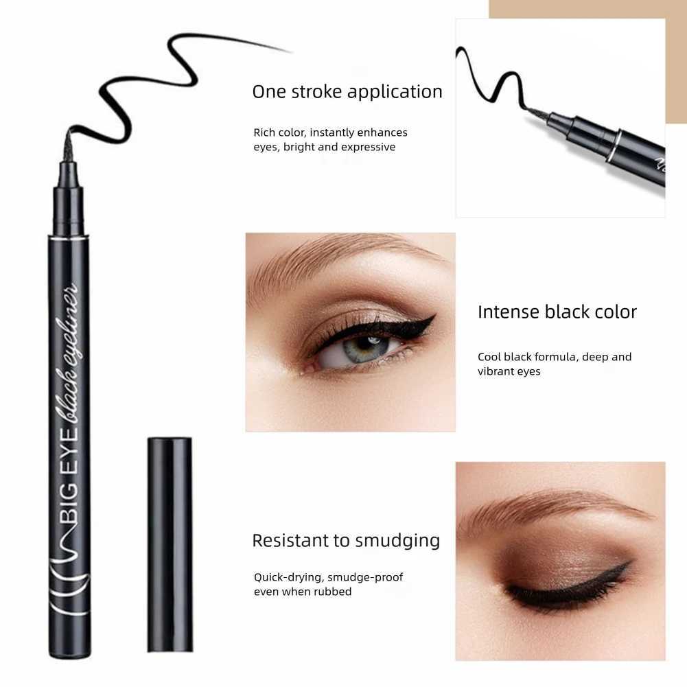 Eyeliner Pencils Waterproof Gel Women Eye Make Up Eyeliner Quick Dry Sharpenable Eye Makeup ToolT251126
